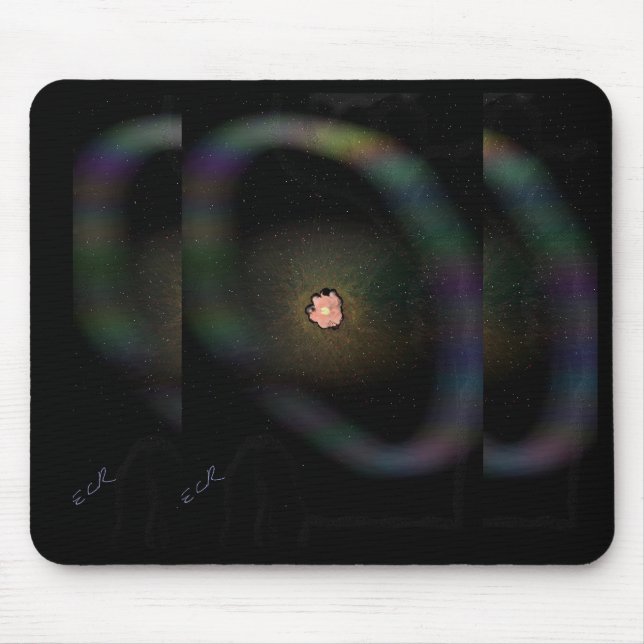 Collapsing Supernova, Expanding Ring Mousepad Musmatta (Framsidan)