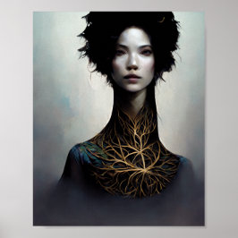 Collar Fantasy Scifi Art Poster