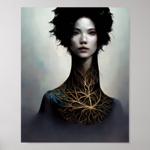 Collar Fantasy Scifi Art Poster