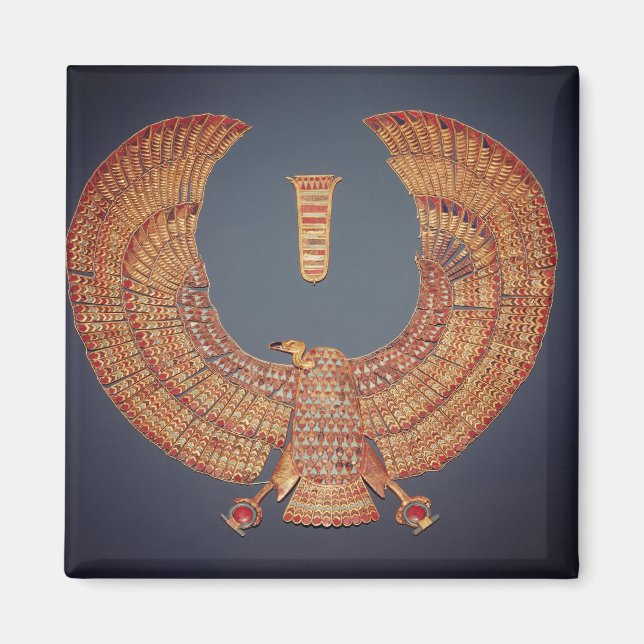 Collar i form av vulture guddess magnet (Framsidan)