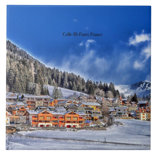 Colle-Di-Fuori, Frankrike Kakelplatta (Framsidan)