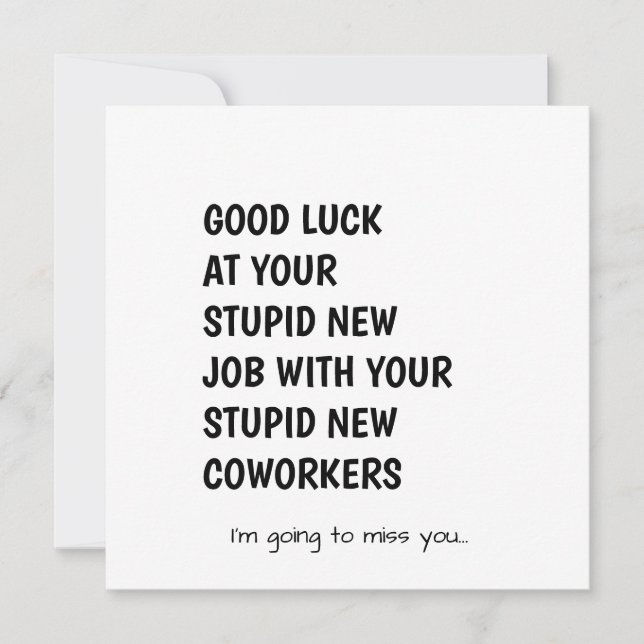 Colleague Leaving Gift with Heartfelt Message Julkort (Framsida)