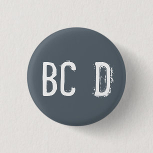 "Collectible BCD-" alfabet (#4) Knapp