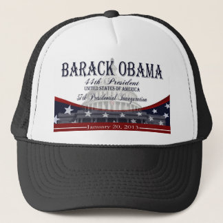 Collectible hatt för Obama invigning 2013 Truckerkeps