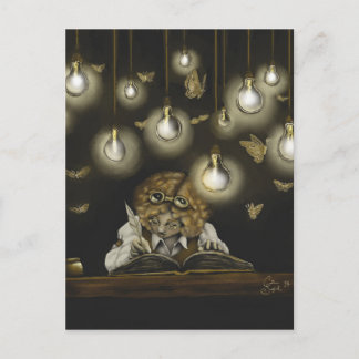 Collectible vykort "för belysning"