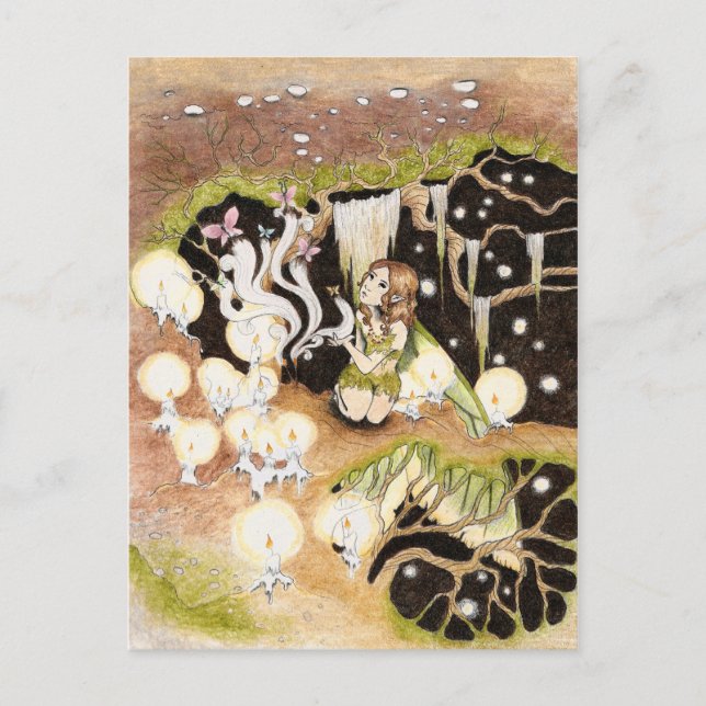 Collectible vykort "för Shamanic vishet" (Framsida)