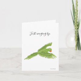 Collection Australian Parrot Note Card Helgkort
