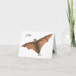 Collection Bat Note Card Kort