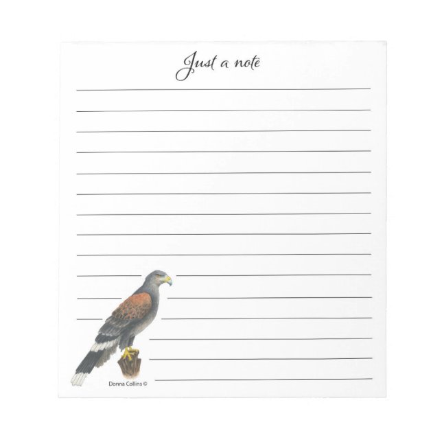 Collection Falcon Note Pad Anteckningsblock (Framsida)