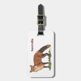 Collection Fox Luggage Tag Bagagebricka
