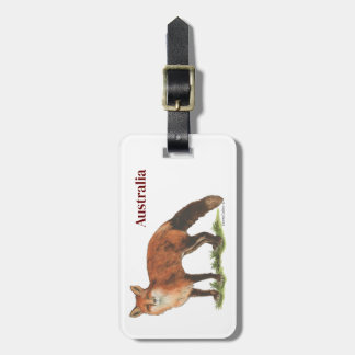 Collection Fox Luggage Tag Bagagebricka