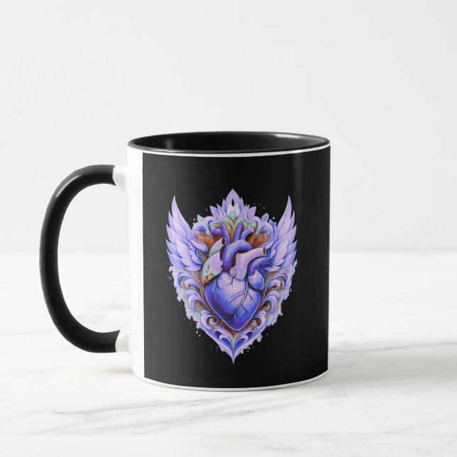 Collection: Futuristic & Cosmic Energy Art Mugg (Vänster)