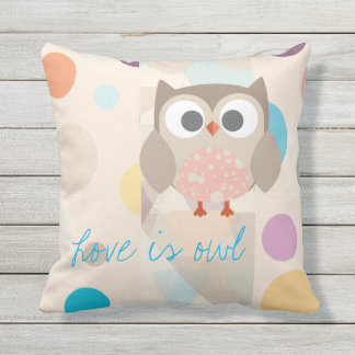 Collection "Love is owl" Kudde