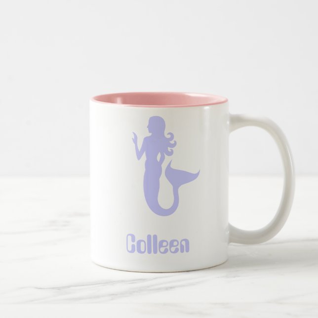 Colleen lila sjöjungfru kaffemugg (Höger)