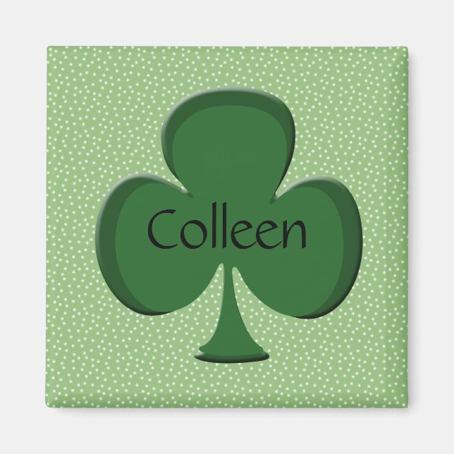 Colleen Shamrock Magnet (Framsidan)