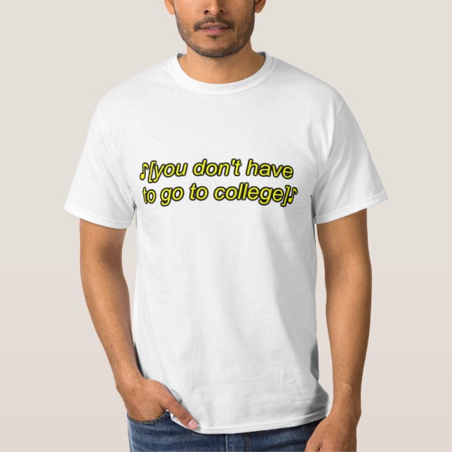 colleg t shirt (Framsida)