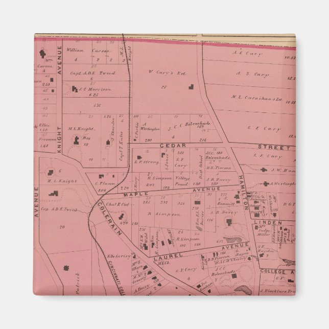 College Backe, Ohio Magnet (Framsidan)