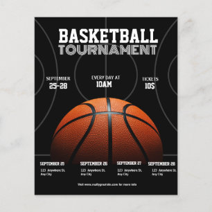 College Basketturnering, Basketboll Sport  Flygblad