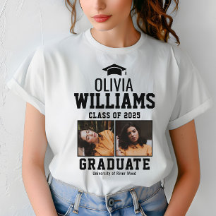 College Class of 2025 Student Namn T Shirt