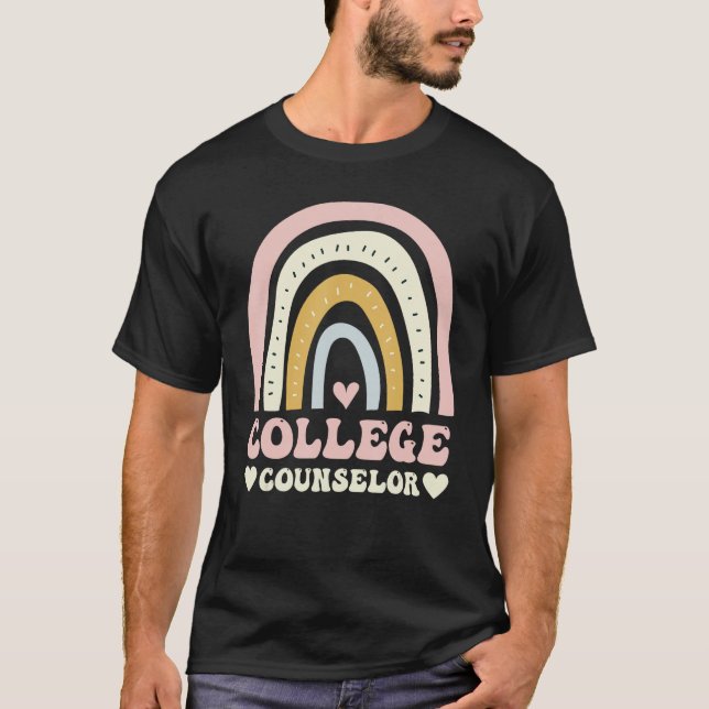 College counselor appreciation high school counsel t shirt (Framsida)