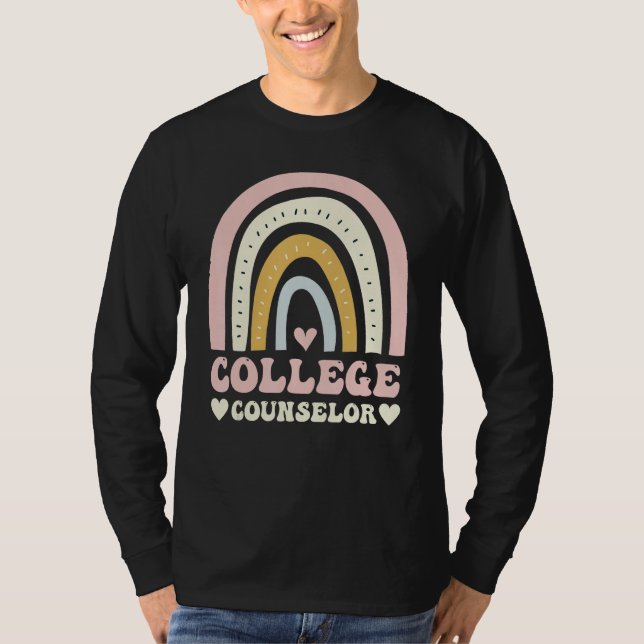 College counselor appreciation high school counsel t shirt (Framsida)