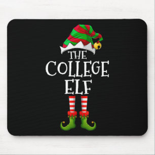 College Elf Roligt Matching Pajama Group jul Wo Musmatta