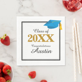 College eller High School Studenten Pappersservett