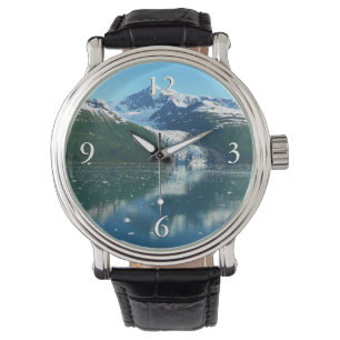 College Fjord I BeVacker Alaska Photography Armbandsur