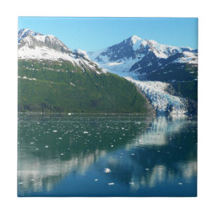 College Fjord I BeVacker Alaska Photography Kakelplatta