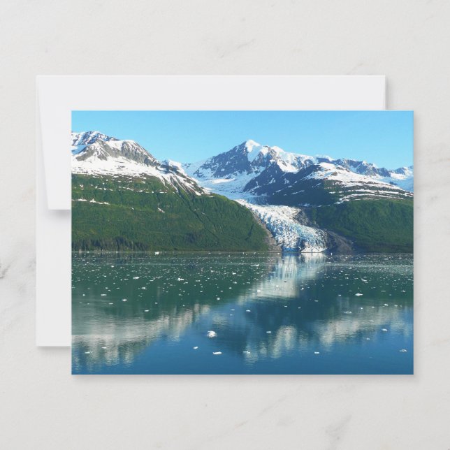 College Fjord I Vacker Alaska-fotografering (Framsida)