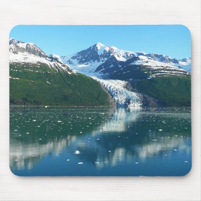 College Fjord I Vacker Alaska-fotografering Musmatta (Framsidan)