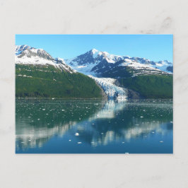 College Fjord I Vacker Alaska-fotografering Vykort