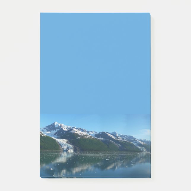 College Fjord II Vacker Alaska-fotografering Post-it Block (Framsida)