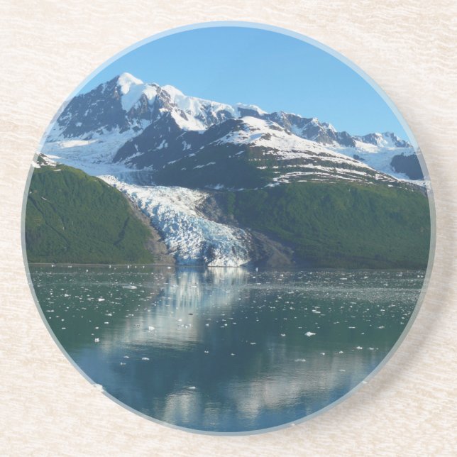 College Fjord II Vacker Alaska Fotografi Underlägg (Framsidan)