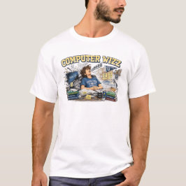 College follies "Computer Wizz" T Shirt