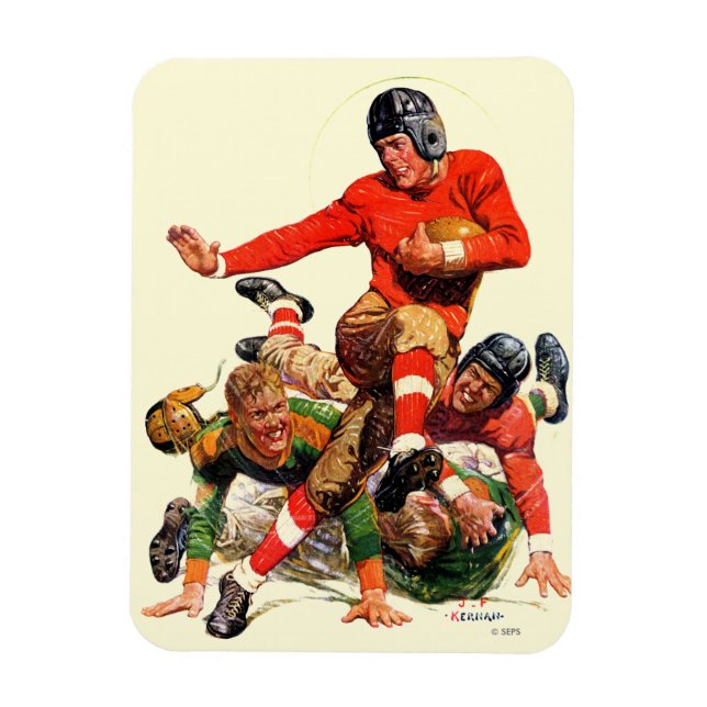 College Football Magnet (Vertikal)