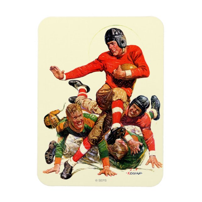 College Football Magnet (Vertikal)