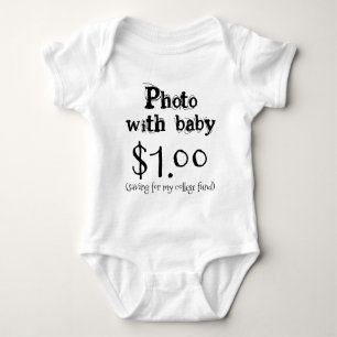College Fund Baby Bodykostym T Shirt