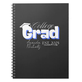 College Grad Est. 2025 Graduation College Senior   Anteckningsbok