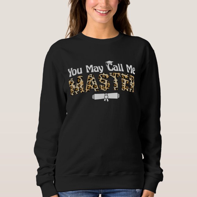 College Graduation  For Her Him 2021 Masters Leopa T Shirt (Framsida)