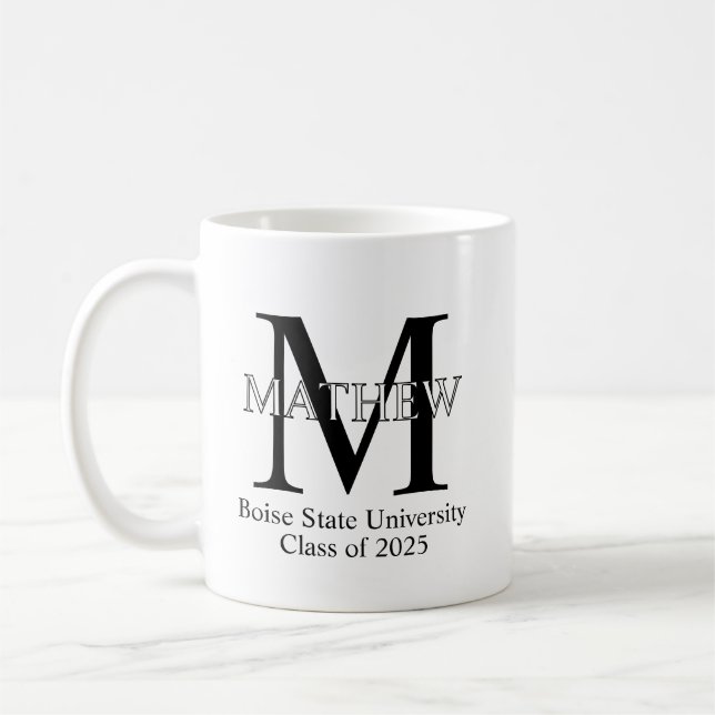 College Graduation Gift, Studenten Mugg, Gr Kaffemugg (Vänster)
