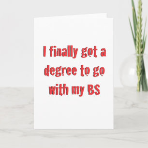 College Graduation Kort