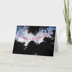 College Graduation Önskemål Kort