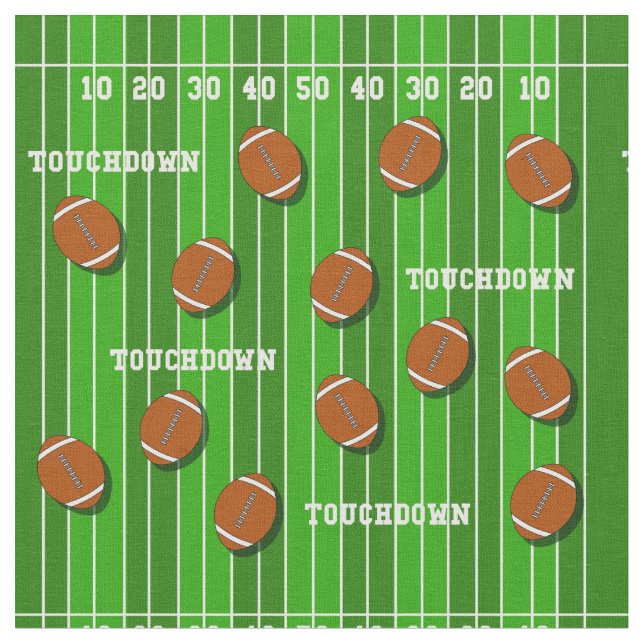 College Gridiron Football Player Birthday Tyg (Närbild)