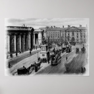 College Grönt, Dublin, 1900 Poster