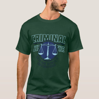 College Major Kriminalrätt pojke T Shirt