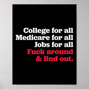 College Medicare-jobb för alla och ta reda på Poster
