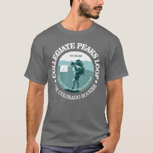 College- nå en höjdpunkt kretsar (T) T Shirt