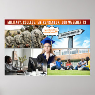 College och karriär (projektionsyta) poster