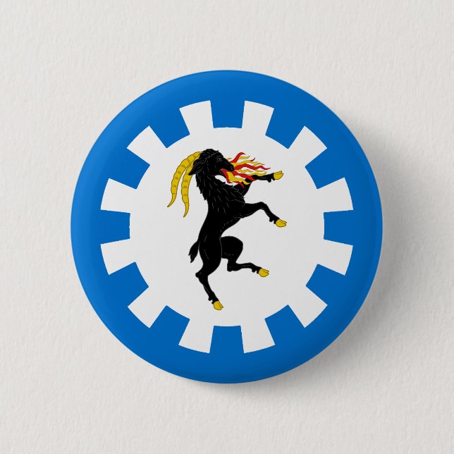 College of Blsed Herman Populace Badge Button Knapp (Framsida)